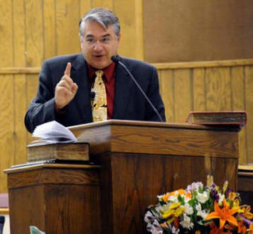 Pastor Brown Preaching